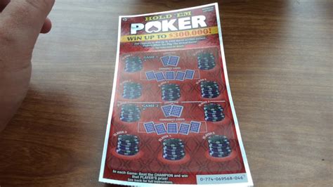 how to play hold em poker scratch off